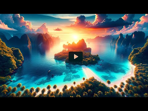 "Paradise Island" - 8 Hours Lucid Dreaming Enhancement Music, Deep Sleep, Fantasy