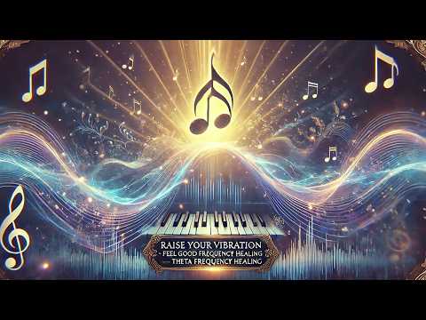 Raise Your Vibration - Feel Good Piano Music with Theta Frequency Healing