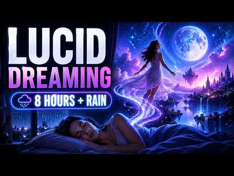 Lucid Dreaming Music | 8 Hours with Rain