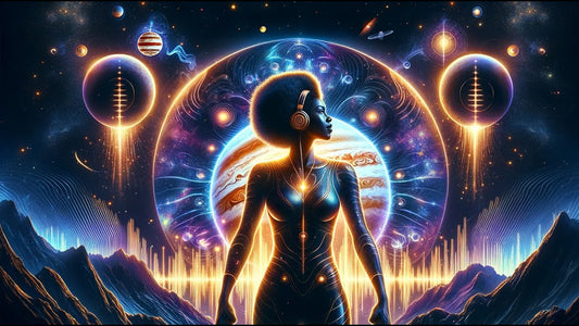 Vibrations for Success: Alpha Binaural Beats with Jupiter's Frequency