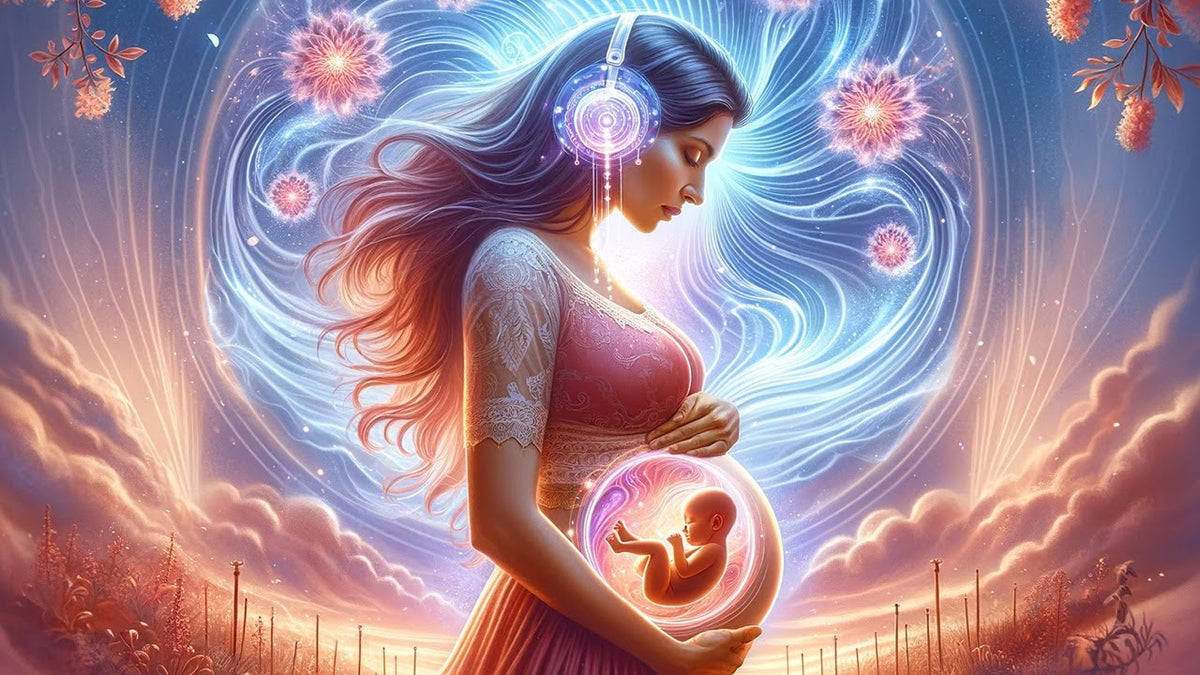 Relaxation Binaural Beats: 'Harmonic Womb' with Soothing Female Fertility Energy Tones
