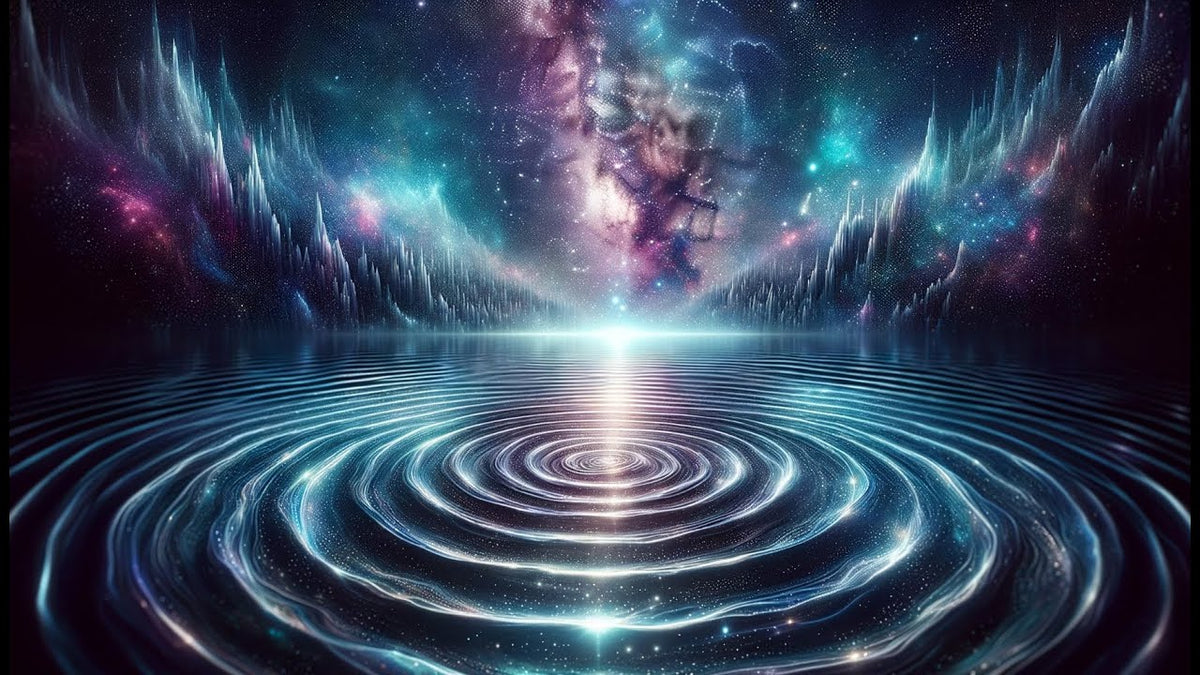 Harmonic Resonance: 528Hz Solfeggio & Delta Waves with Tranquil Water Ambience