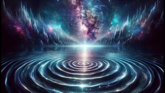 Harmonic Resonance: 528Hz Solfeggio & Delta Waves with Tranquil Water Ambience