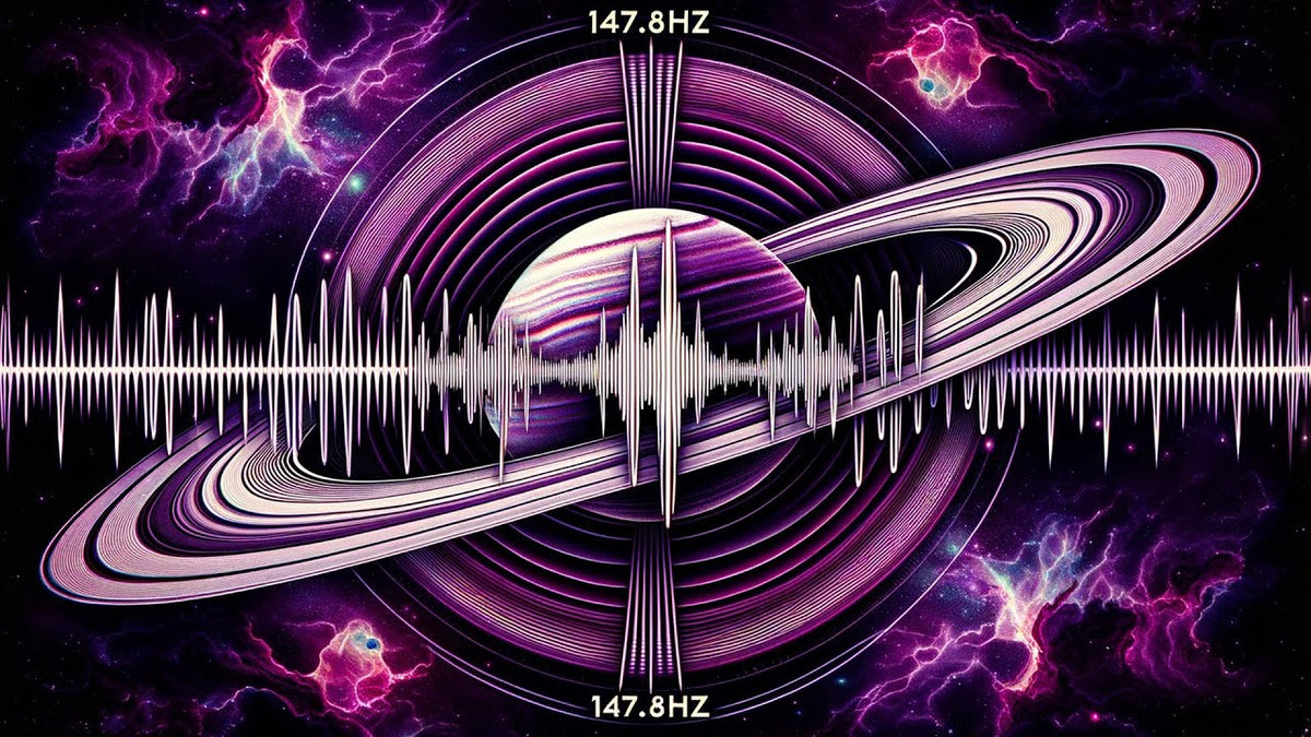 Saturn's Resonance: 147.85Hz Theta Waves - Cosmic Focus & Deep Concentration