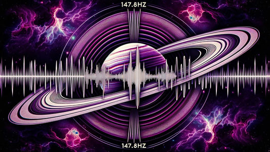 Saturn's Resonance: 147.85Hz Theta Waves - Cosmic Focus & Deep Concentration