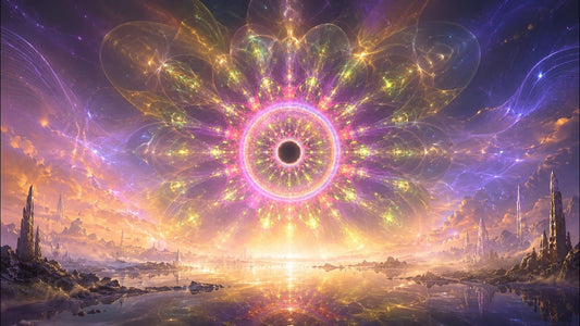 Dawn's Ethereal Embrace - Angelic Vibrational Soundscape for Energy, Balance & Inner Reflection