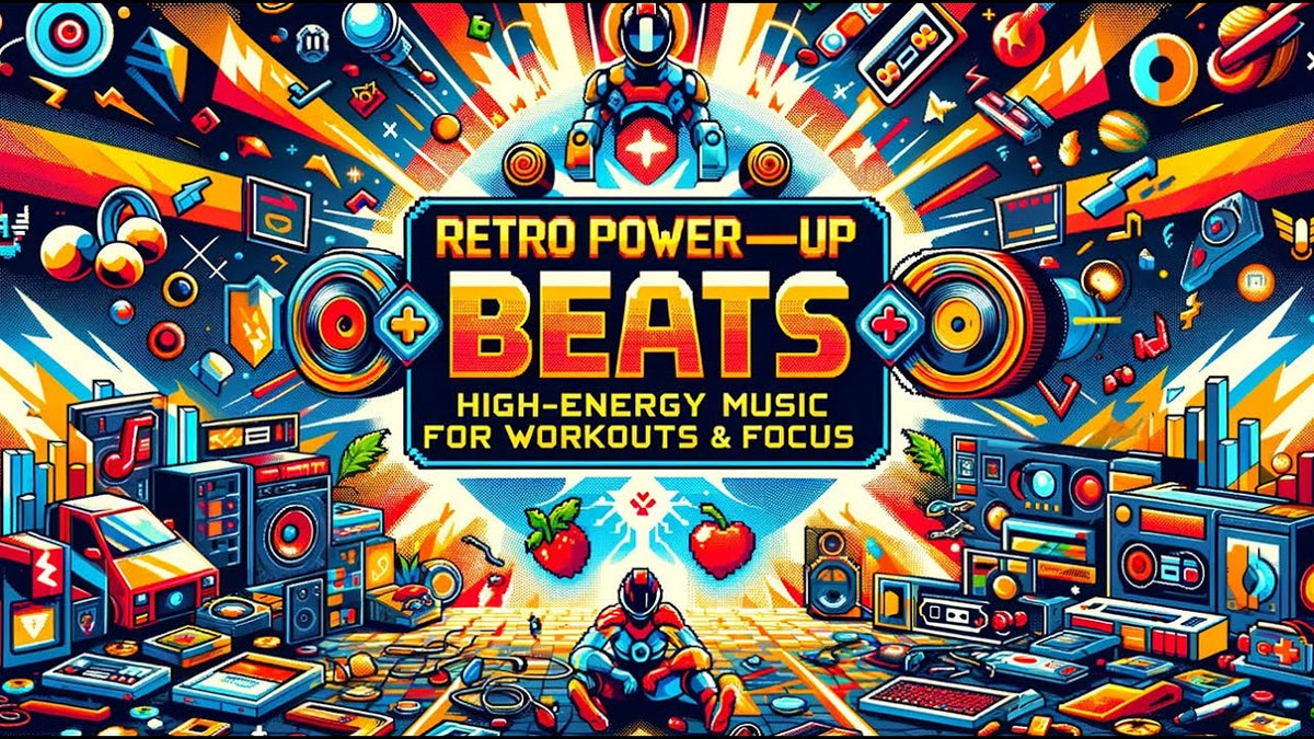 Retro Power-Up Beats: High-Energy Gaming Music for Workouts & Focus