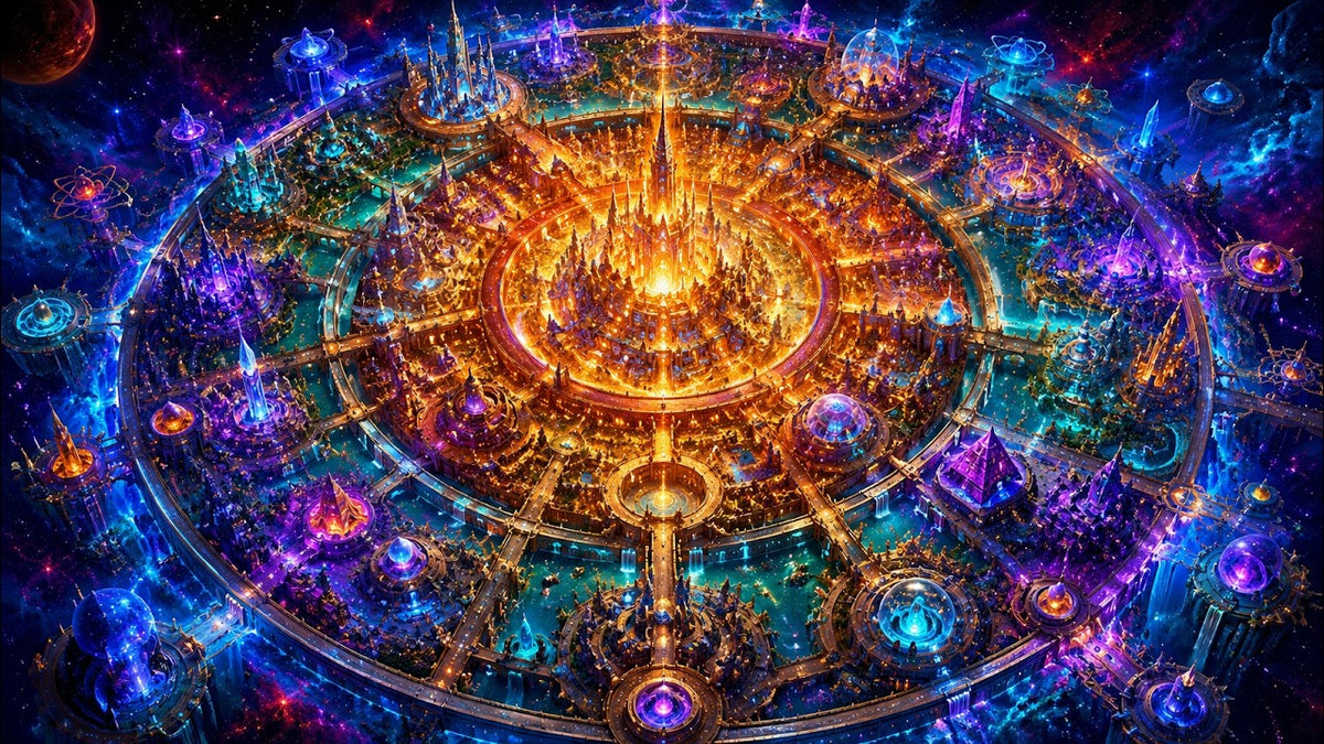 Alien World Transmission | Ethereal Ambient with 0.5–4 Hz Binaural Layers