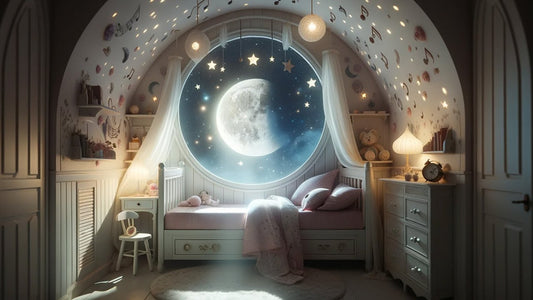Children's Lullaby: "Moon Dome Dreams" - Gentle Bedtime Sleep Music for Calming Nights