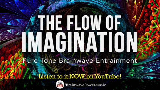 Power Pure Tone Binaural Beat for UNLOCKING CREATIVITY "Flow Of Imagination" Creativity, Imagination
