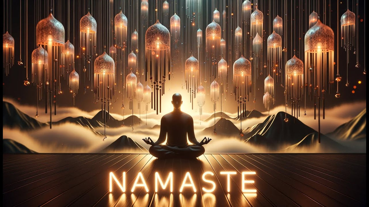 Namaste Harmonics" - Sacred Wind Chimes for Divine Sleep & Deep Meditation