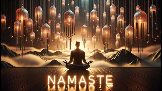 Namaste Harmonics" - Sacred Wind Chimes for Divine Sleep & Deep Meditation