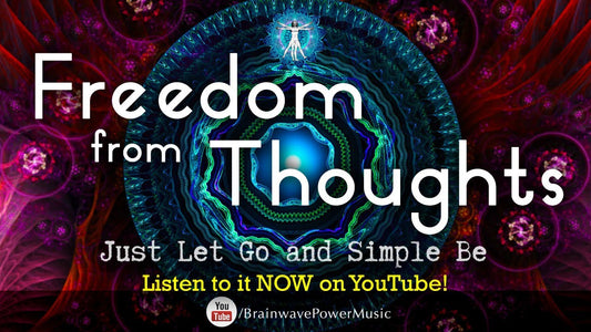 30-Minute Pure Tone: "Freedom From Thoughts - Meditation Bowls" - Be Stress-Free And Learn To Let Go