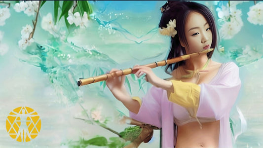 Flute & Harp Music: Feel Good with THETA and DELTA Waves Binaural Beats and Nature sounds