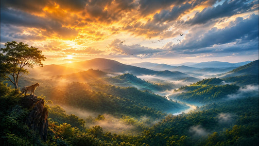 Paradise Nature Soundscape | 3-Hour Animal Sounds, Soft Ambient Music & Alpha Frequencies