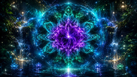 Sunlit Spa | Peaceful Water Ambient with 5–8 Hz Binaural Frequencies