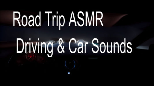 Cruising into Serenity, 2-Hour Driving Ambient ASMR Soundscape for Relaxation and Sleep (No Music)