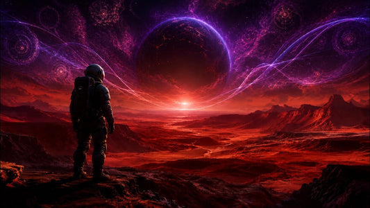 Martian Isolation | Dark Low-Frequency Ambient with 0.5–1 Hz Binaural Layers
