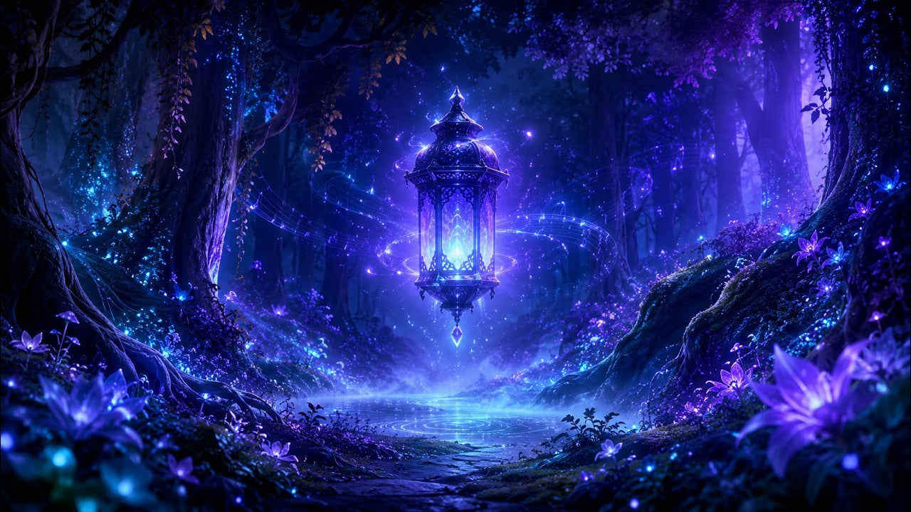 Enchanted Sleep Garden | Peaceful Magical Ambient Music for Night Listening