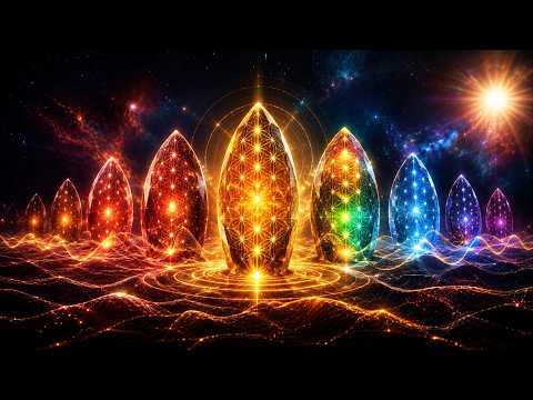 Infinity Crystals | 528 Hz Tuning Fork Waves & Ethereal Ambient
