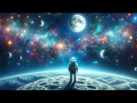 Moonwalk Dreams: Lucid Dreaming Adventure in Space