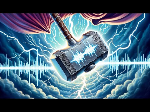 Thunderous Resonance | 3-Hour Thor Meditation with Thunderstorm Ambience