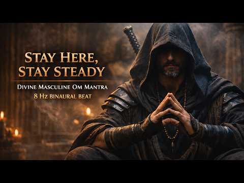 When Stress Takes Over, Ground Yourself | Divine Masculine Om Mantra Meditation
