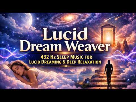 Lucid Dream Weaver | 432 Hz Sleep Music for Lucid Dreaming and Deep Relaxation